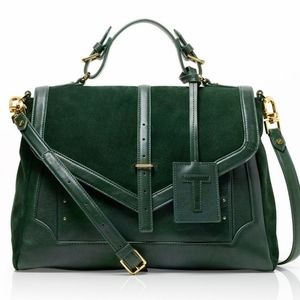 Tories Burch suede bag